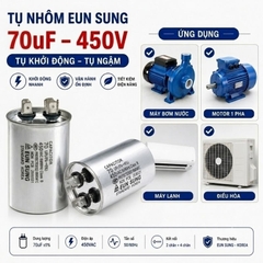 Tụ Nhôm Kapa EUN SUNG 70uF 450V
