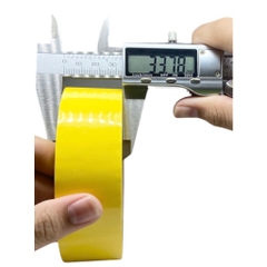 Băng dính quấn biến áp xung chịu nhiệt màu vàng Size 33mm dài 66m