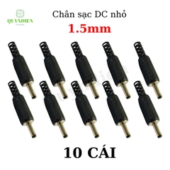 Jack, Giắc sạc DC 1.5 Chui đực DC 1.5mm) Loại nhỏ