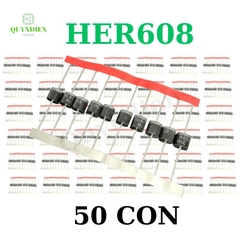Diode xung HER608 6A 1000V loại dây