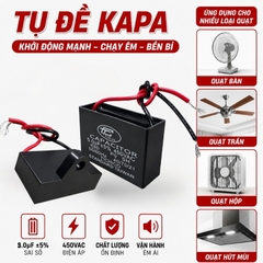 Tụ Đề Kapa Vuông Tinh Chi 5uF 450VAC