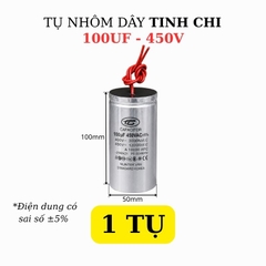 Tụ Nhôm Dây 100uF - 450V