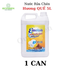 Nước rửa chén Emolan hương QUẾ - 5L