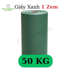 Giấy Cách Điện Xanh 2 Mặt Xù Khổ 1 Mét Dày 0.1mm