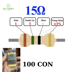 Điện trở Đài Loan 1/4W - 15R