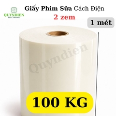 Giấy Phim Sữa Cách Điện 2 Mặt Bóng Dày 0.2mm