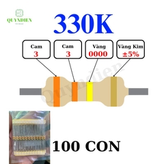 Điện trở Đài Loan 1/4W - 330K