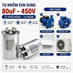 Tụ Nhôm Kapa EUN SUNG 80uF 450V