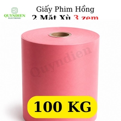 Giấy Cách Điện Hồng Khổ 1 Mét Dày 0.3mm