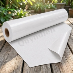 Giấy Phim Cách Điện Trắng 1 Mặt Bóng 1 Mặt Xù Dày 0.3mm
