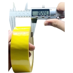 Băng dính quấn biến áp xung chịu nhiệt màu vàng Size 35mm dài 66m