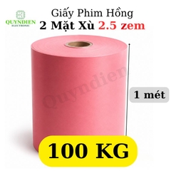 Giấy Phim Cách Điện Hồng Dày 0.25mm