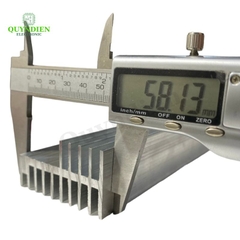 Nhôm tản nhiệt 2 tầng 10 cánh 100x58x32mm