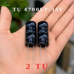 Tụ Lọc Nguồn 4700uF/35V Màu ĐEN