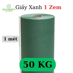 Giấy Xanh Cách Điện 2 Mặt Xù Dày 0.1mm