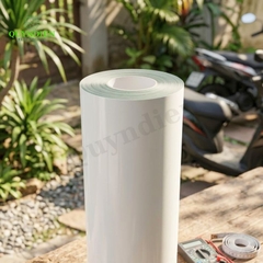 Giấy Phim Cách Điện Trắng 1 Mặt Bóng 1 Mặt Xù Dày 0.3mm
