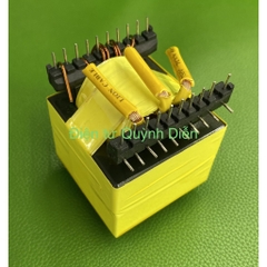 Biến áp xung quấn mới E5540 VUÔNG nằm