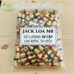 Jack Loa - Cọc Loa M8 Cốt Đồng Đỏ Đen