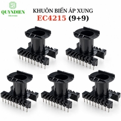 Khuôn Nhựa EC4215 (9+9 Chân) Tròn Đứng