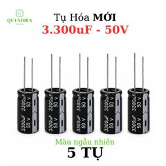 Tụ Hóa 3300uf/50v Màu ngẫu nhiên