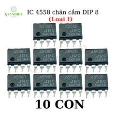 IC 4558 chân cắm DIP 8-Loại 1