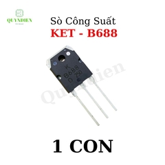 B688 transistor  hãng KEC - lưng đồng mạ NIKEN chất lượng - hàng mới