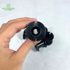 Lõi Nhựa Audio 2 Đầu Tròn Quấn Cuộn Cảm Phân Tần Loa - Màu Đen