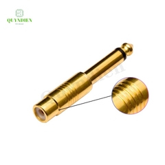 Jack(rắc) chuyển tín hiệu AV ,hoa sen ra 6.5 - 6 ly