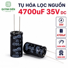 Tụ Lọc Nguồn 4700uF/35V Màu ĐEN