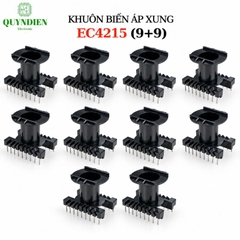 Khuôn Nhựa EC4215 (9+9 Chân) Tròn Đứng