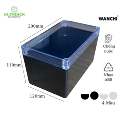 Hộp nhựa ABS 200x120x110mm WANCHI