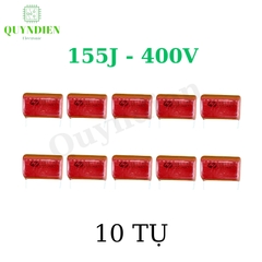 Tụ kẹo nâu đỏ 155J 400V - CL21