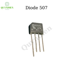 Diode Cầu Dẹp MIC RS507 5A 1000v
