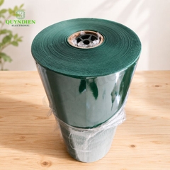 Giấy Cách Điện Xanh 1 Mặt Bóng 1 Mặt Xù Khổ 1 Mét Dày 0.2mm