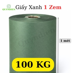 Giấy Xanh Cách Điện 2 Mặt Xù Dày 0.1mm