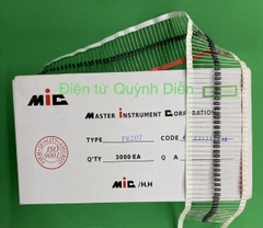 Diode xung FR207 2A 1000V loại dây