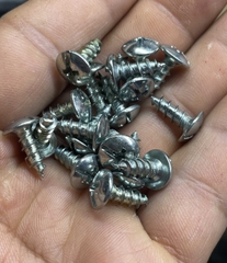Ốc vít M5 dài 12mm ren xoắn Nhọn đầu dù Túi 100 con=152g