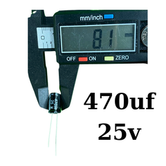 Tụ hóa 470uf-16v 25v 35v 50v màu ngẫu nhiên