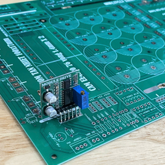 PCB bo mạch kích đ iện 32 fet nhỏ 2 biến áp E5520 đảo pha băm IGBT Auto Duty (Kèm dao động)