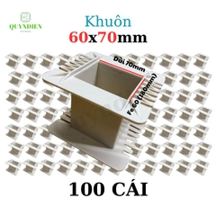 Khuôn nhựa quấn biến áp Fe silic 60x70mm