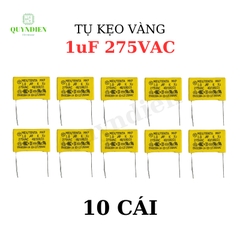 Tụ Kẹo Vàng vuông 1.0uF 275VAC