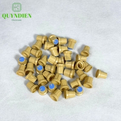 Núm Nhựa Volumn Màu Xanh Thân Vàng