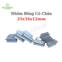 Nhôm Tản Nhiệt - Nhôm Bông TO-247 Kích Thước 34x25x12mm