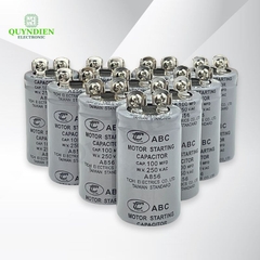 Tụ Đề Khởi Động Motor 100uF 250VAC Tụ Kapa TinhChi ABC