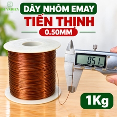 Dây Nhôm Bọc Emay TIẾN THỊNH Size 0.50mm