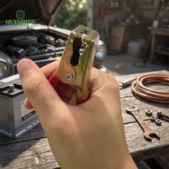 Kẹp Bình Ắc Quy 100A Thép Không Gỉ Đỏ Đen