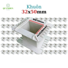 Khuôn Nhựa Quấn Biến Áp Fe Silic 32x50mm