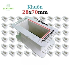 Khuôn Nhựa Quấn Biến Áp Fe Silic 28x70mm