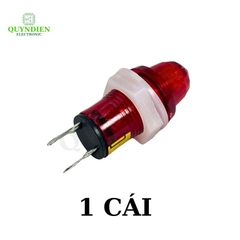 Bóng đèn báo pha 2 chân 220v màu đỏ 10mm
