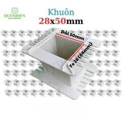 Khuôn Nhựa Quấn Biến Áp Fe Silic 28x50mm
